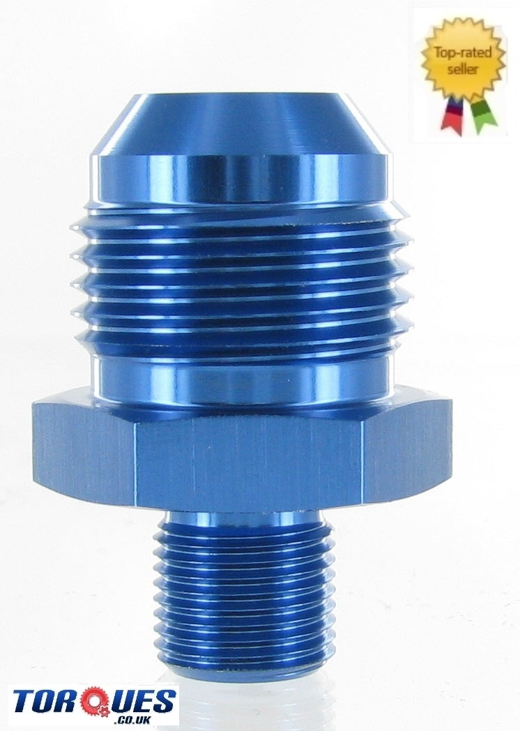 AN -10 (AN10 JIC -10 AN 10) to M12x1.0 Metric Straight Adapter