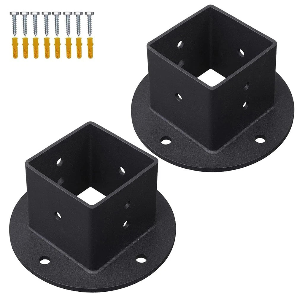 Sturdy Metal Brackets For 2x2in Fence Poles In | Built Supply Co
