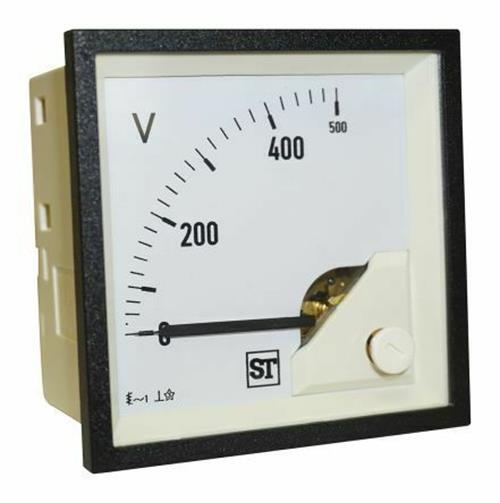 1 x Sifam Tinsley AC Analogue Voltmeter  500V  68 x 68