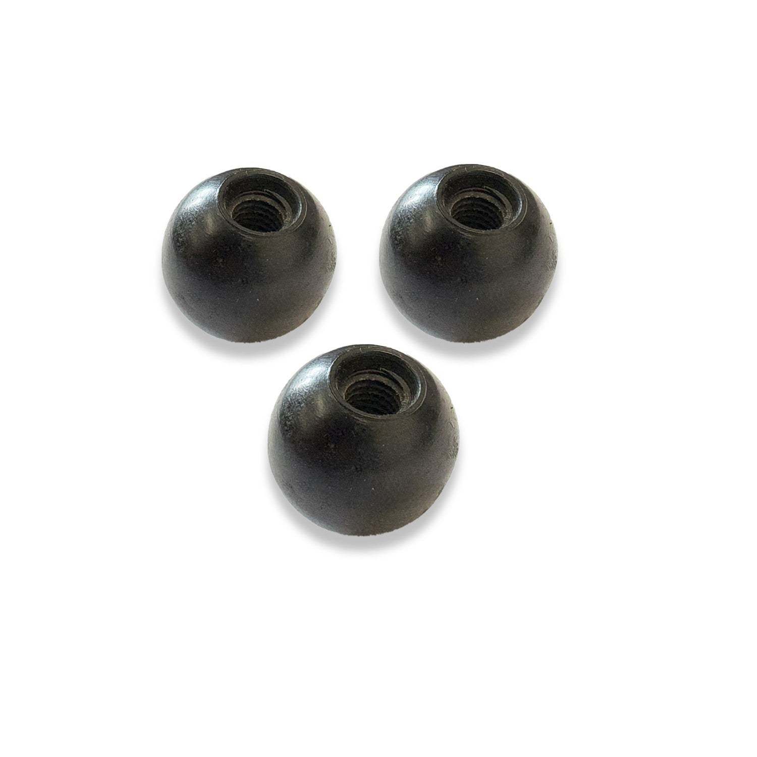 3 X Large 25MM Diameter Machine Balls Internal Plastic Thread