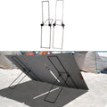 Foldable Solar Panel Bracket With 360 Degree Adjustable Mount For