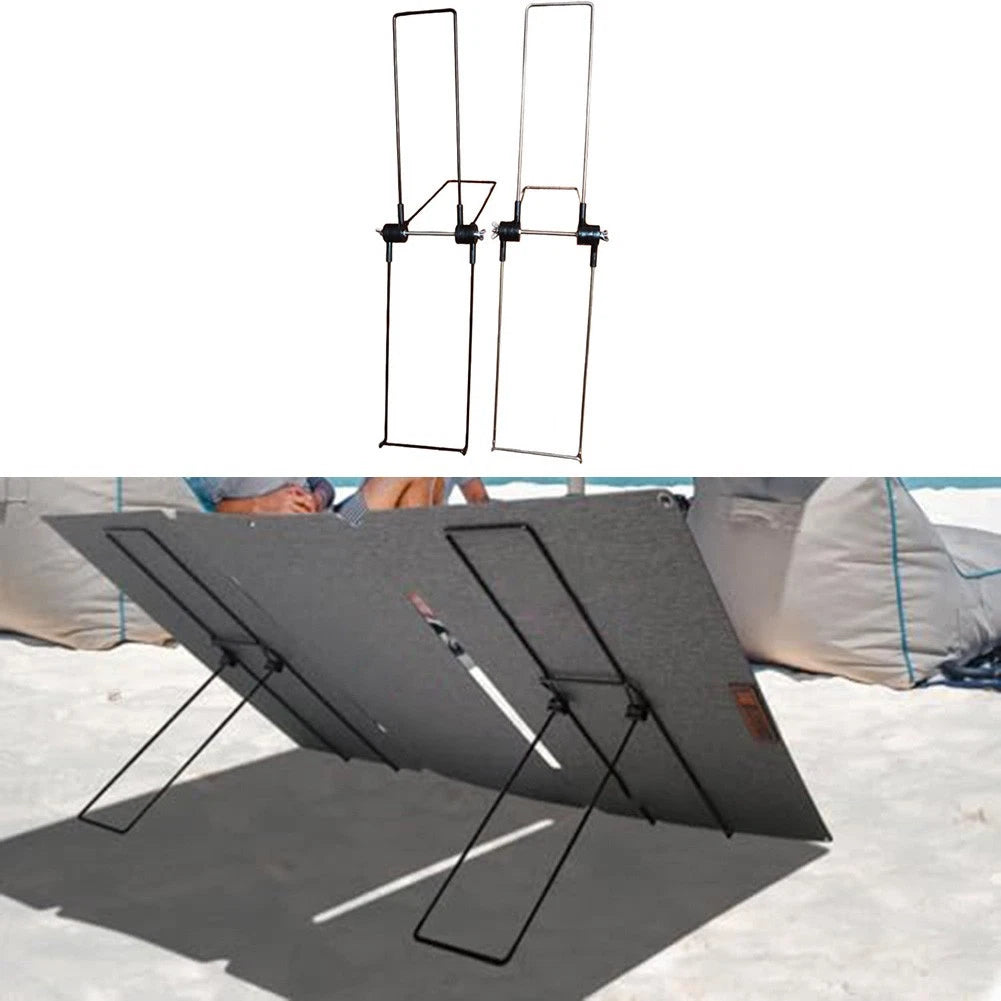 Foldable Solar Panel Bracket With 360 Degree Adjustable Mount For