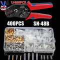 3.9mm Brass Bullet Connectors Male Female Crimp Terminals Automotive