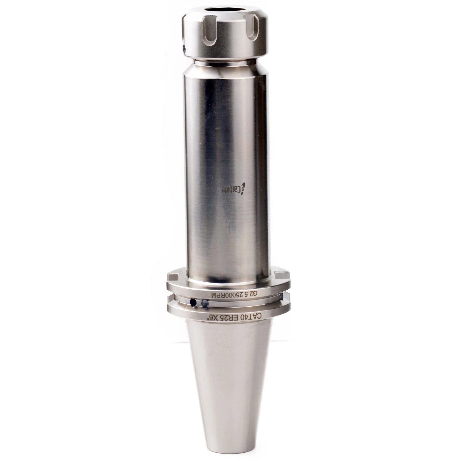 1PCS PRECISION 5/8-11 CAT40 ER25 6.0" COLLET CHUCK TOOL HOLDER CNC MILLING TOOL