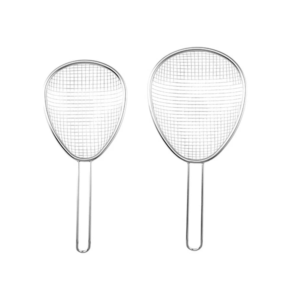 Stainless Steel Kitchen Oil Grid Scoop For Boiling And Fried Food