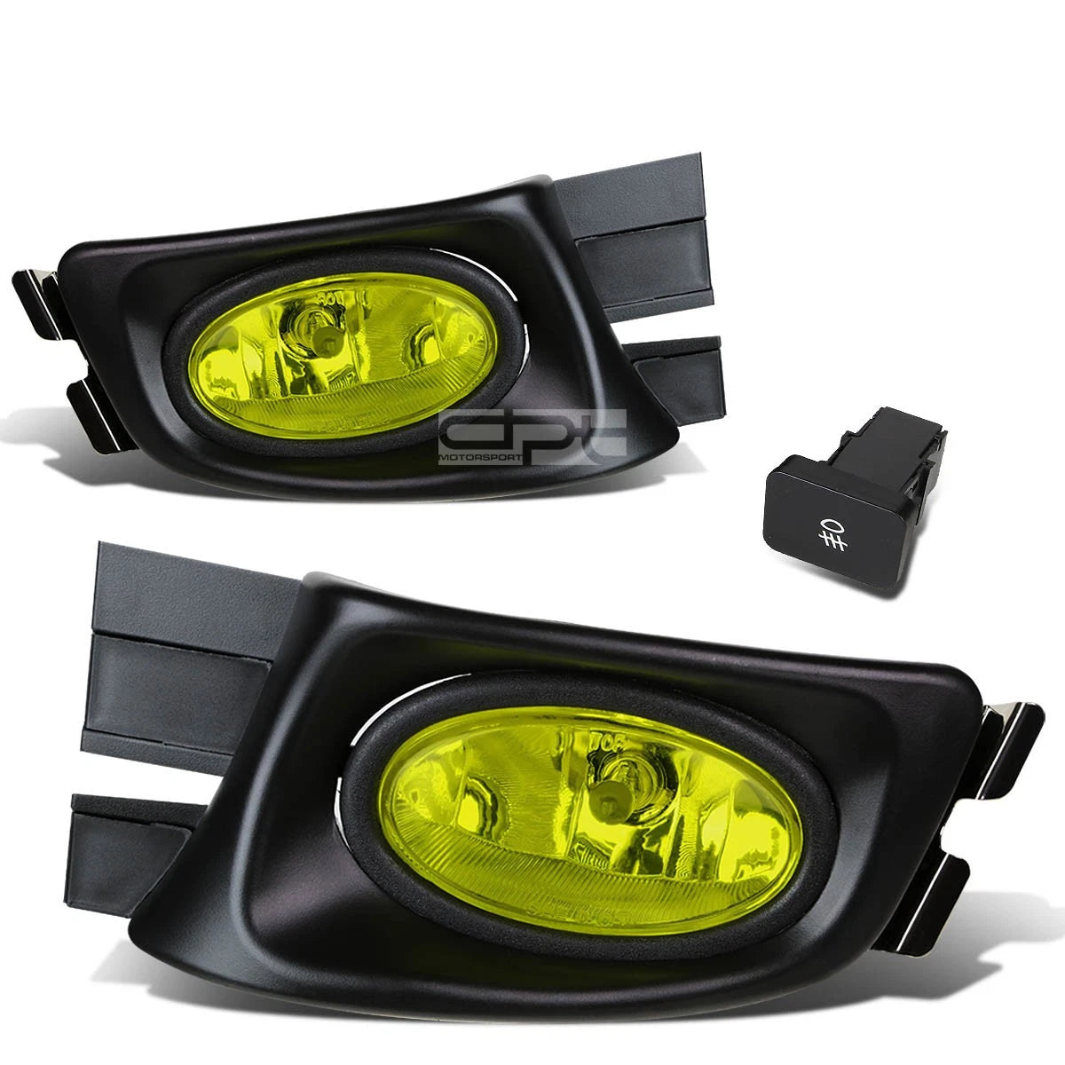 Fit 03-05 Honda Accord 4dr Sedan Yellow Lens Oe | Built Supply Co