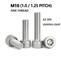 Socket Cap Screw Allen Bolt A2 Stainless Steel