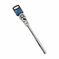Us Pro 1/2 Drive Flexi Head Ratchet 300mm 72 Tooth Chrome Socket