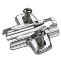 Hettich Hinge Cross Mounting Plate 1.5mm Sensys