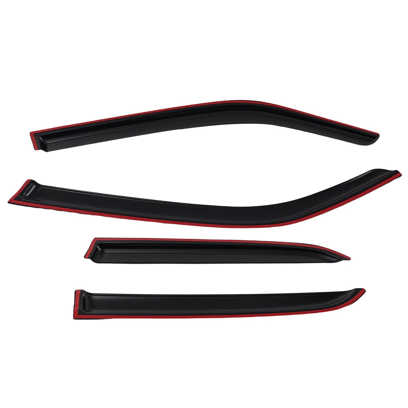 4Pcs Window Visor Rain Guard Vent for Chrysler 300 2005-2010 Outside Mount