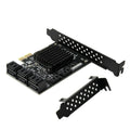 8-ports Sata 3.0 Pci Express Expansion Card Pci-e Controller 6g