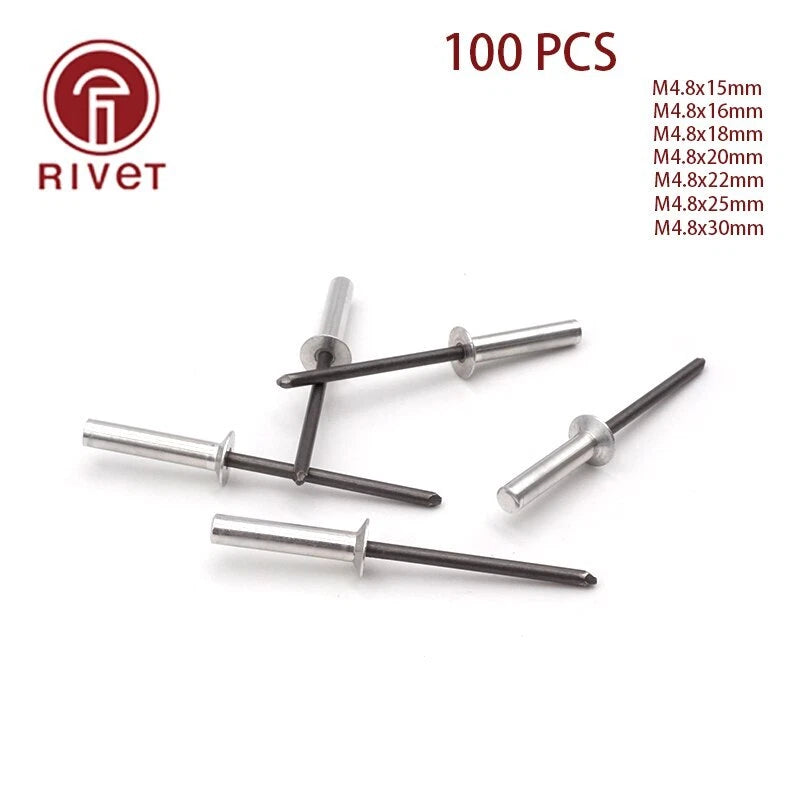 M4.8*15-30 Aluminum Countersunk Head Closed End Blind Rivet Sealed