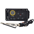 4 Band Acoustic Guitar Pickup Preamp With Tuner Eq Piezo For