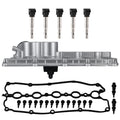 Engine Valve Cover & Ignition Coils for VW Beetle Passat 2.5L 12-14