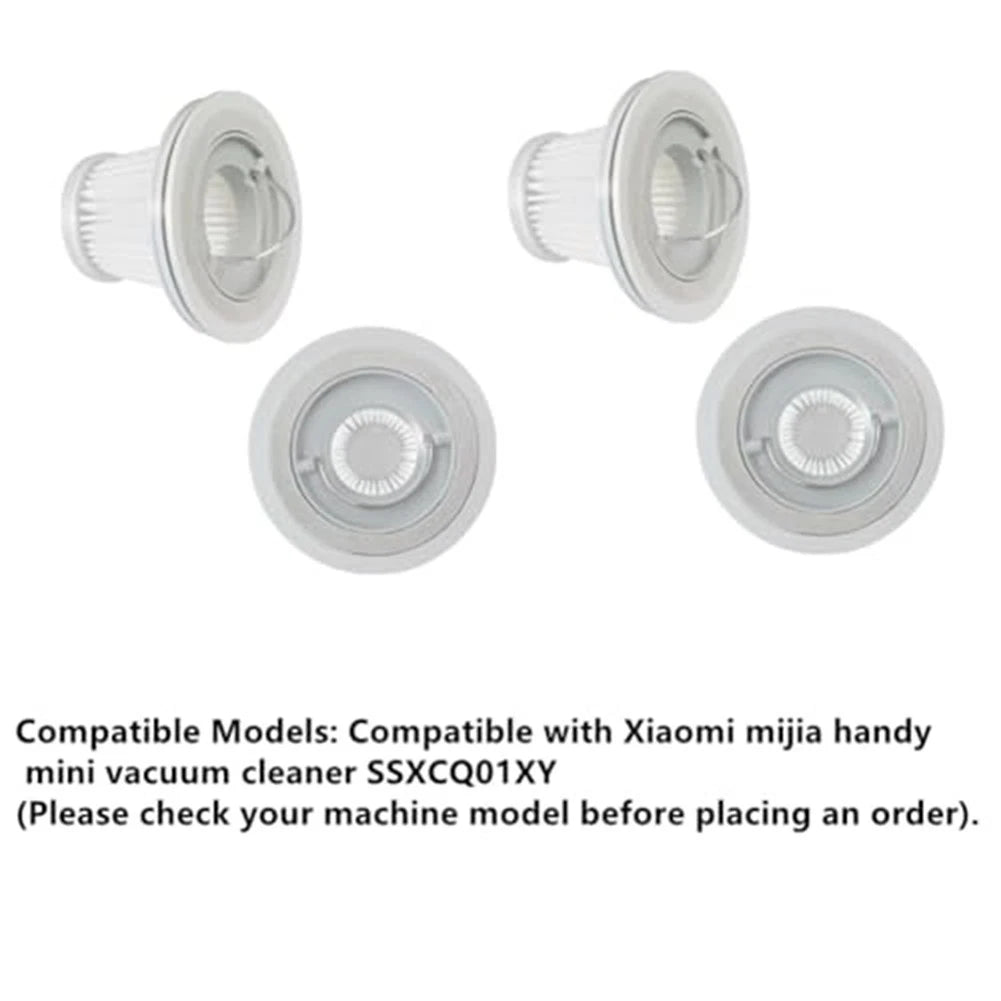 4 Pack For Xiaomi Handheld Vacuum Cleaner H13 Hepa Filter For