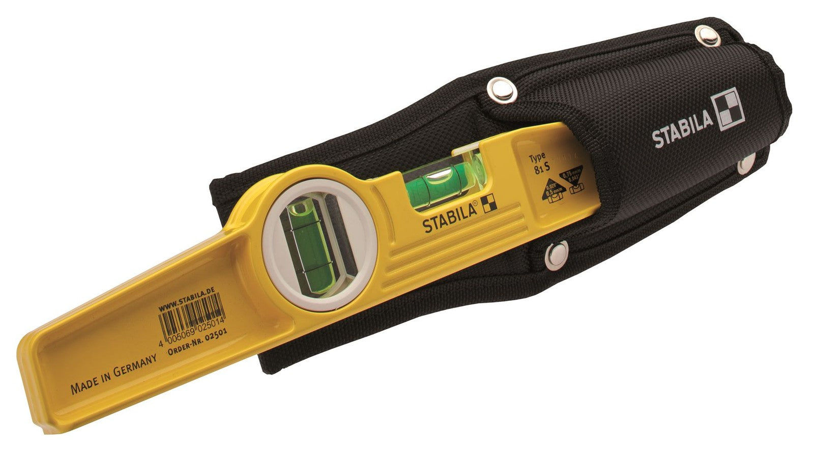STABILA Aluminium Spirit Level - 8In by STABILA