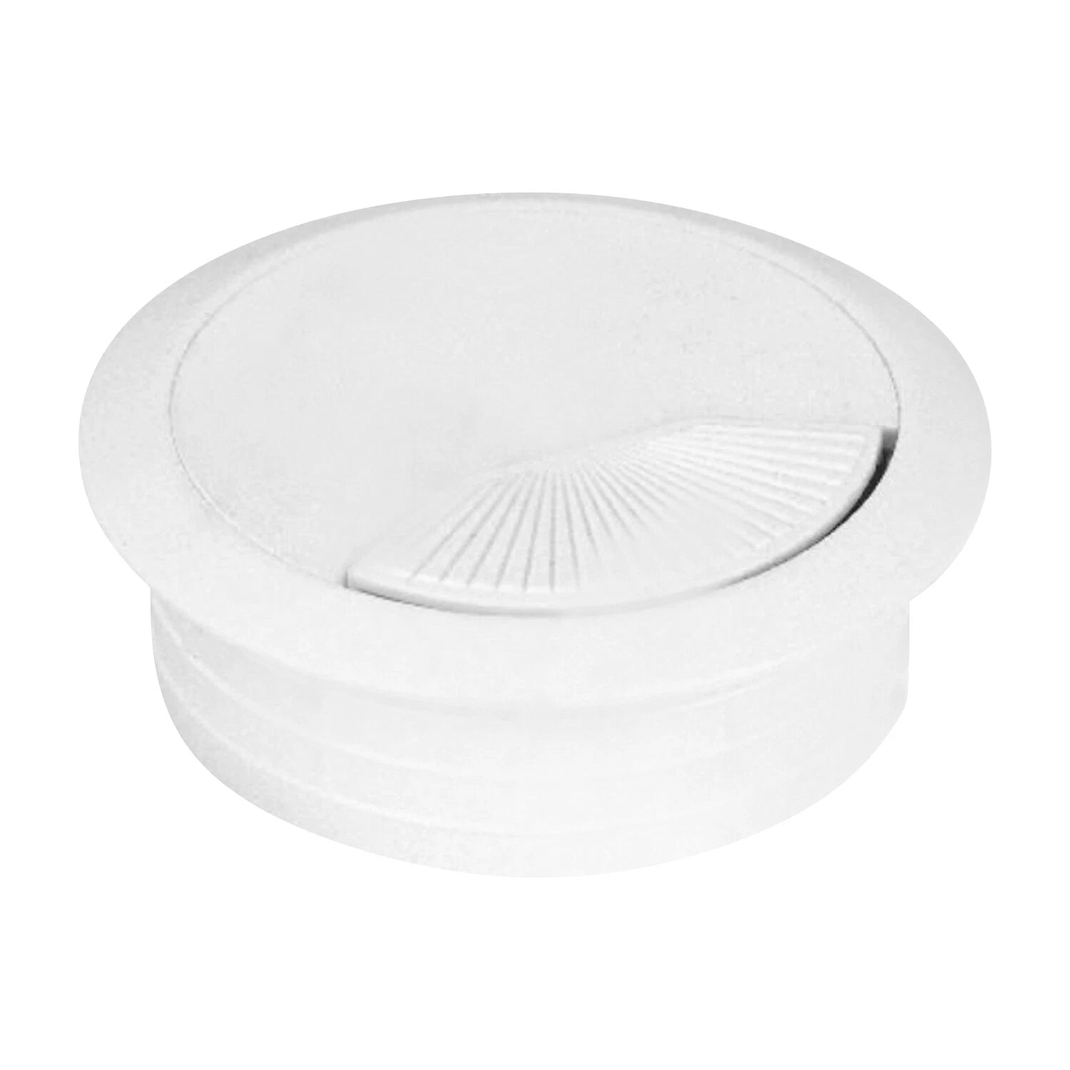 Rok Hardware Round Grommet, 2-3/8" (60mm) Diameter, White Rokrg60wht