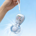 Portable Usb Handheld Fan 3 Wind Levels Rechargeable Battery Quiet
