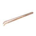 9 Inch Copper Pickling Tongs Curved Tip W/ Groove Jewelry Pickling