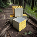 Case Of 18 8”x 8” Growth Rockwool Cube Big Wool Block 8x8x8 Grow