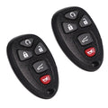 5-button Keyless Entry Remote Car Key For Chevrolet For Gmc For