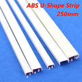 ABS Plastic U Profile Strip 5-10mm