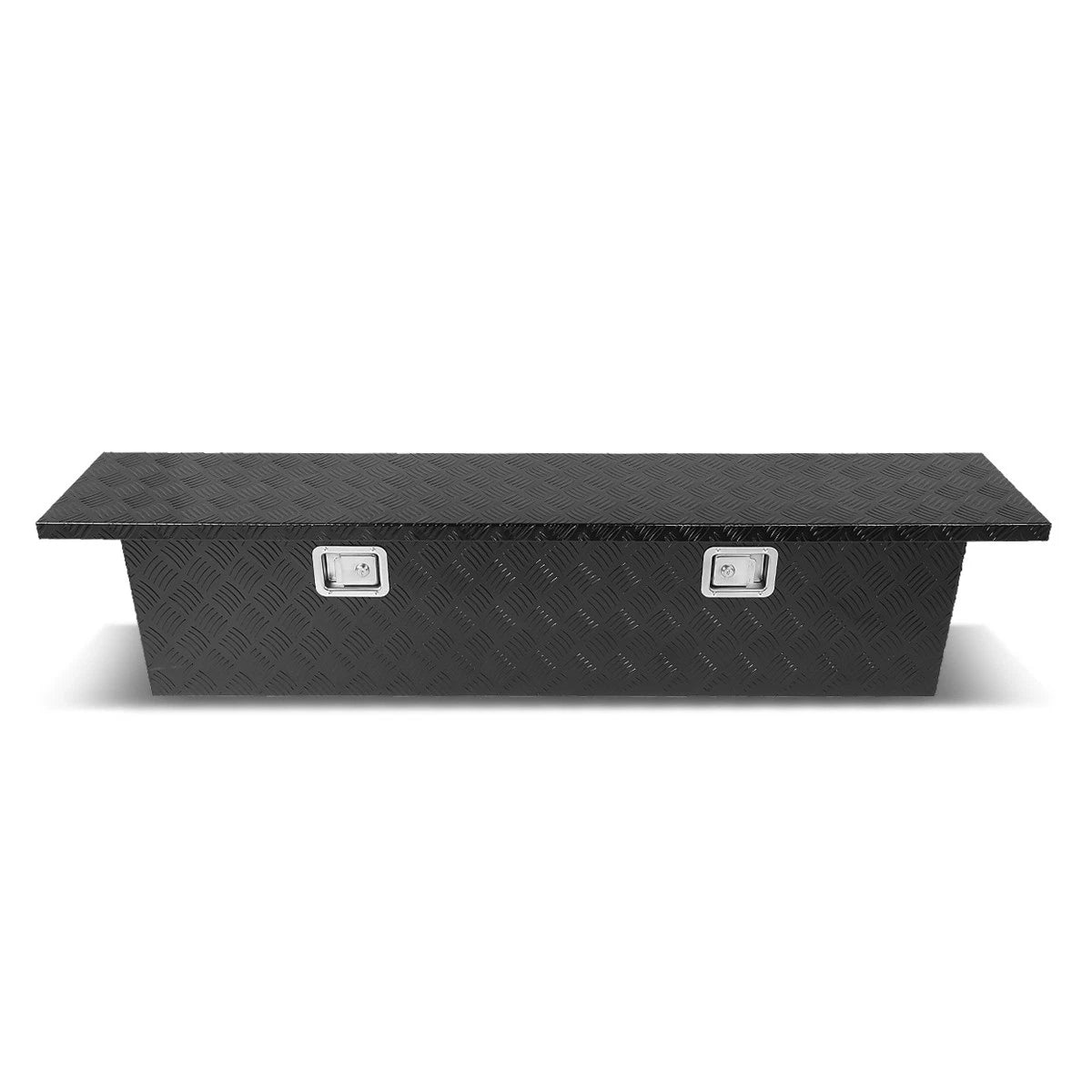 60" X 12" X14"aluminum Black Pickup Trunk Bed Tool | Built Supply Co