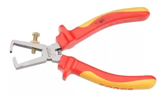 Force 6912160 160mm/6" 1000V Insulated Vde Electrician Wire Stripper