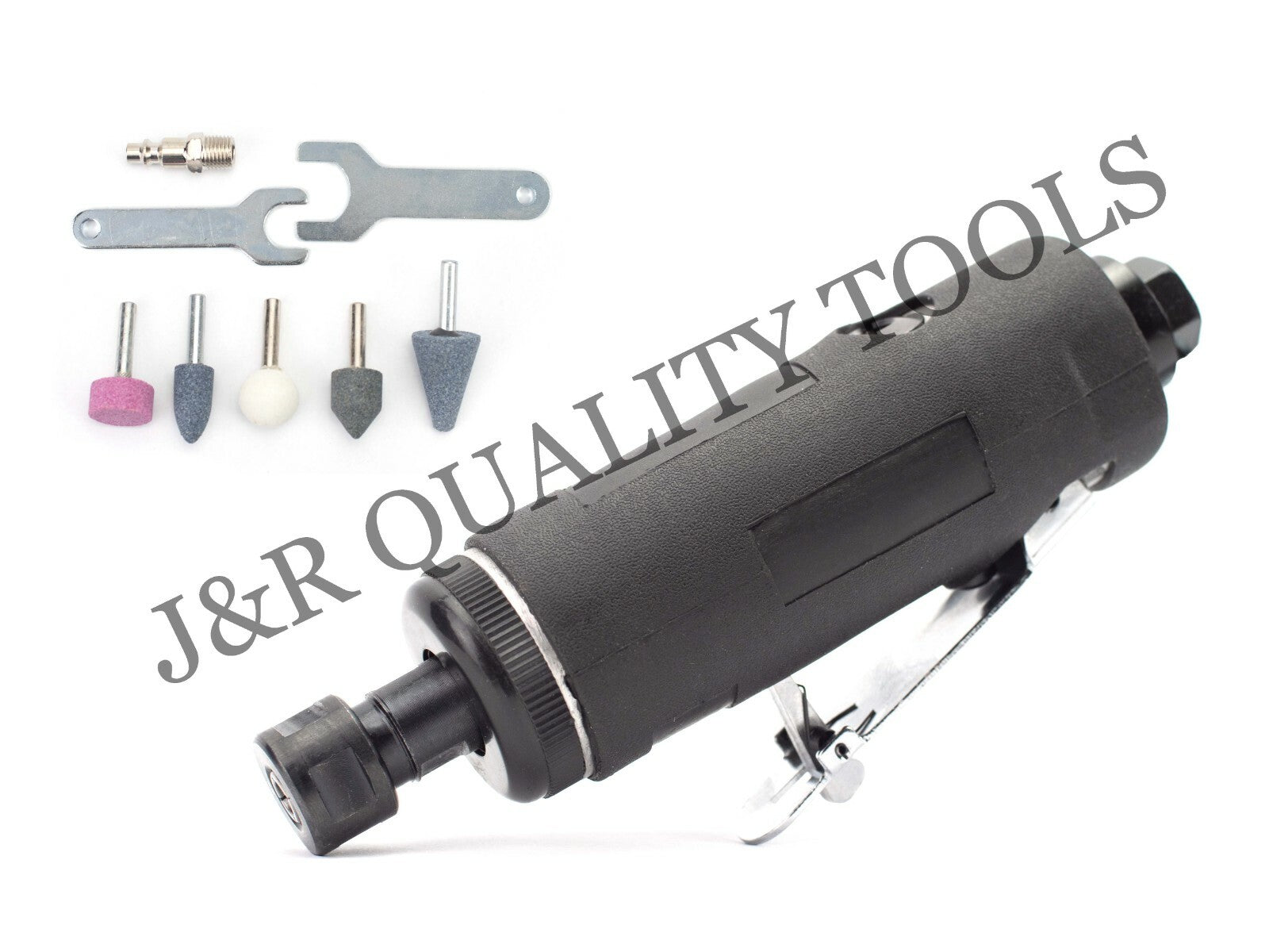1/4" Air Die Grinder 1/4"  Collet 5 Grinding Stones Included