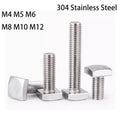 Square Head Screw T Bolts A2 Stainless Steel