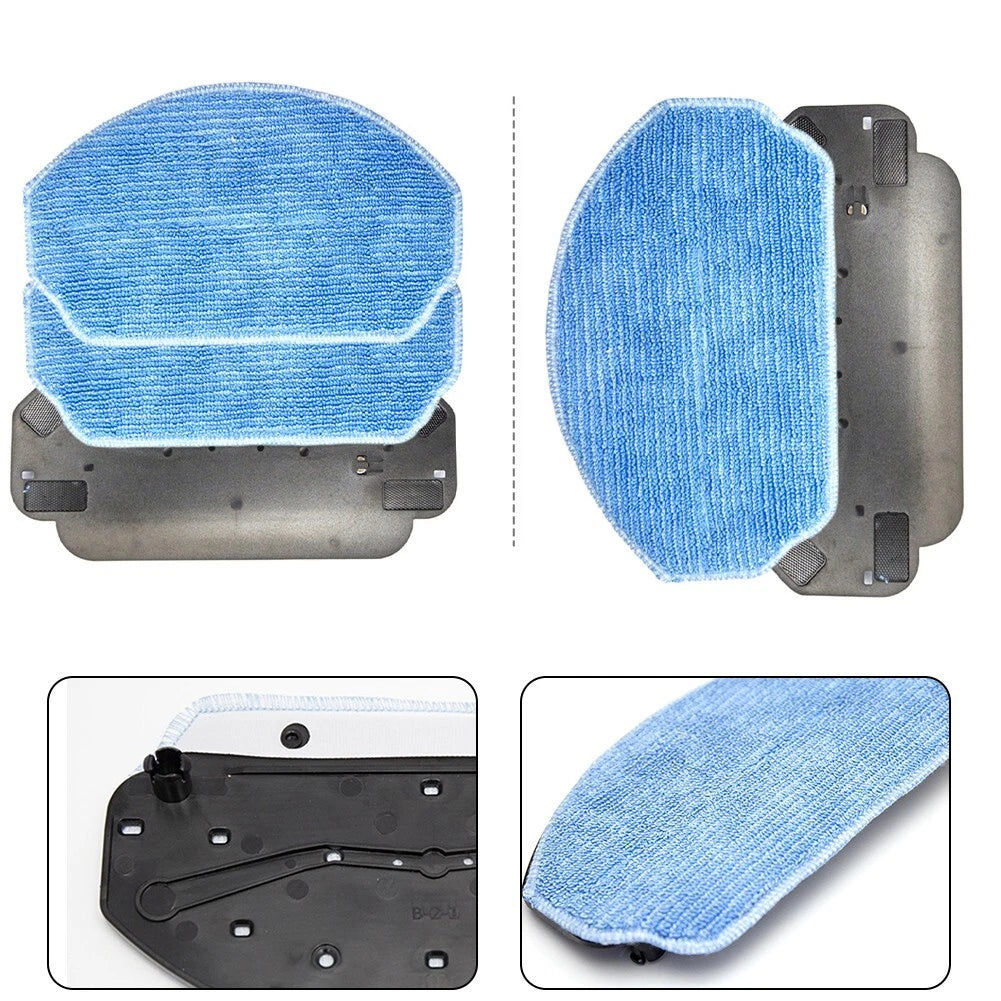 Upgrade Your Robot Vacuum With Mop Bracket And Microfiber Pads