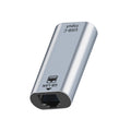 Type-c To Rj45 Female Connecter Gigabit 1000mbps Ethernet Lan Network