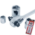 Neilsen 3 Drive Socket Reversible Ratchet Handle