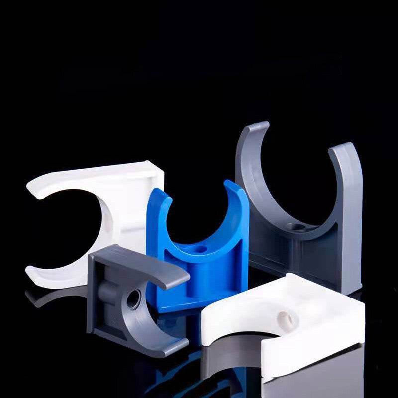 Open Pipe Clips PVC Single Open 20mm 25mm 30mm 32mm 40m