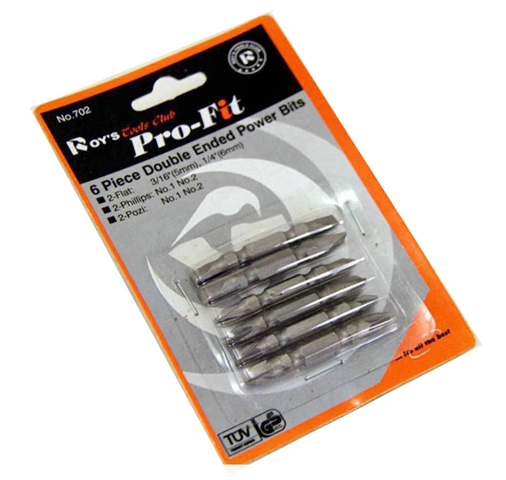 2-pk 50mm Double Ended Combination Screwdriver Bits | Built Supply Co