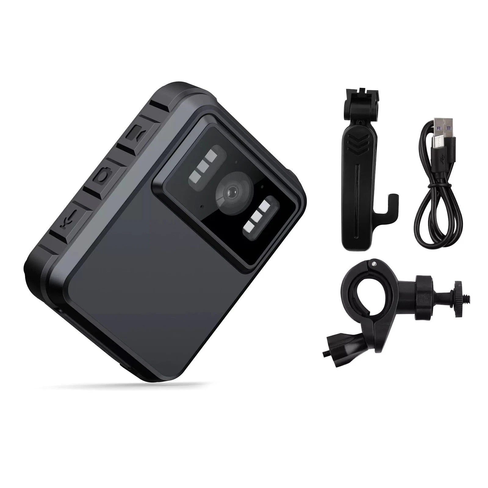 Hd 2k Mini Camera Video Audio Body Recorder Ir Night Vision 2.0" Hd