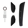 3PC For BMW X3M X4M F97 F98 Black Front Bumper Lip Splitter Spoiler Body Kit