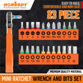 Mini Ratchet Wrench Screwdriver Hex Torx Bit Quick | Built Supply Co