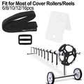 Adjustable Fastening Straps For Solar For Pool Cover With Clips And