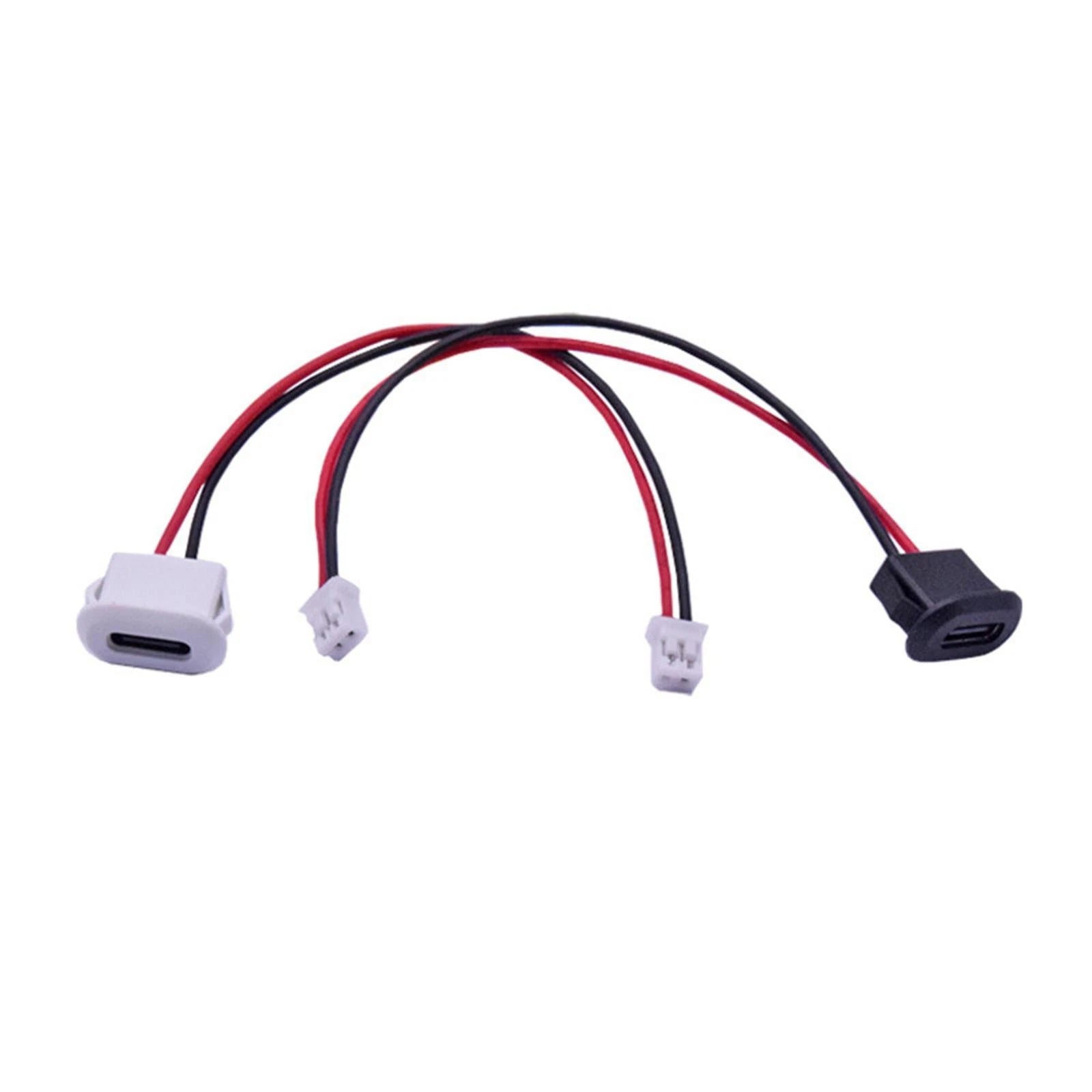 Type C Female Pigtail Cable To 2 Pin Wire Connecter Fast Charging Port