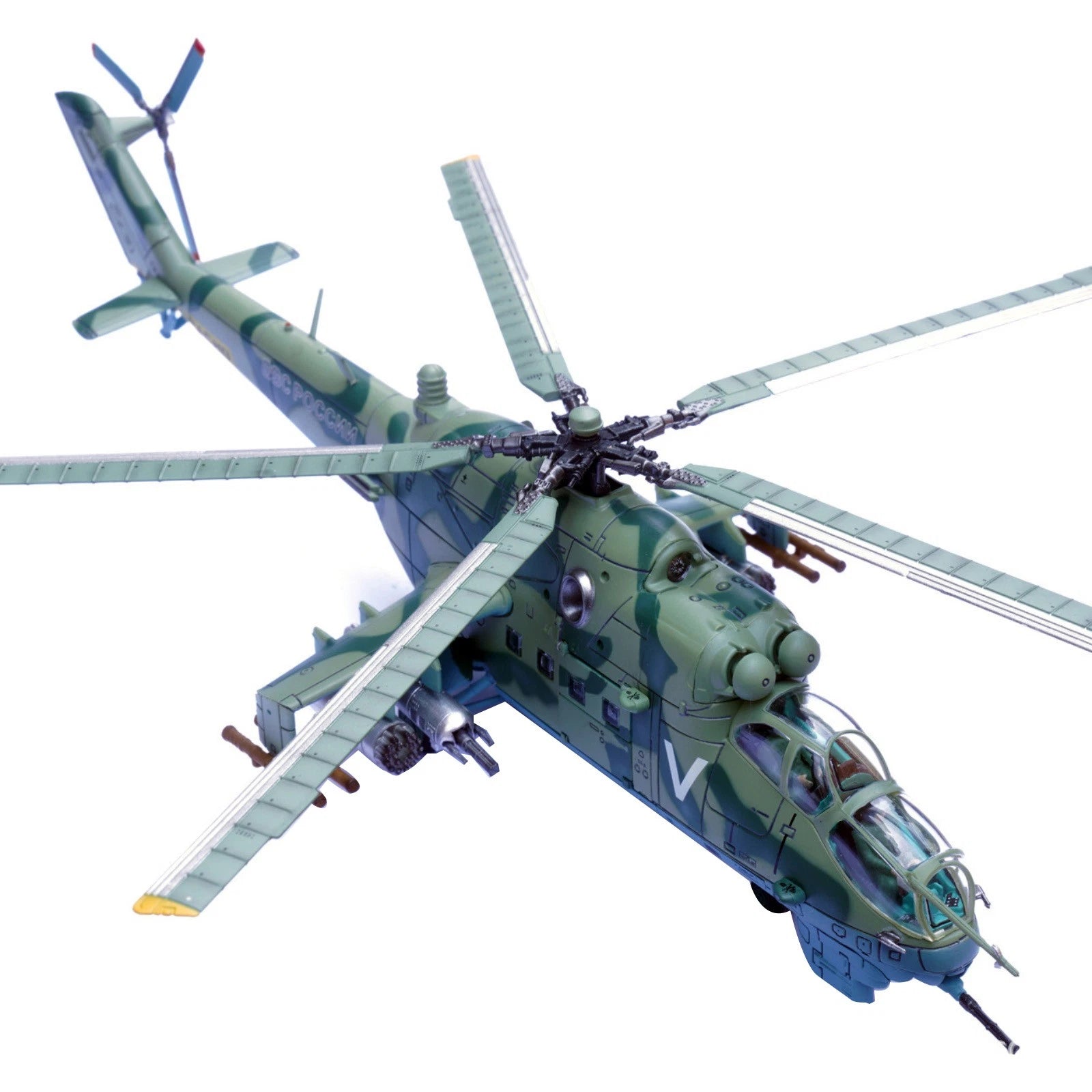 1/72 Scale Diecast Alloy Russian Army Mi-24V | Built Supply Co