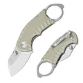 4-inch Folding Pocket Knife Tactical Liner Lock Clip Utility Knife