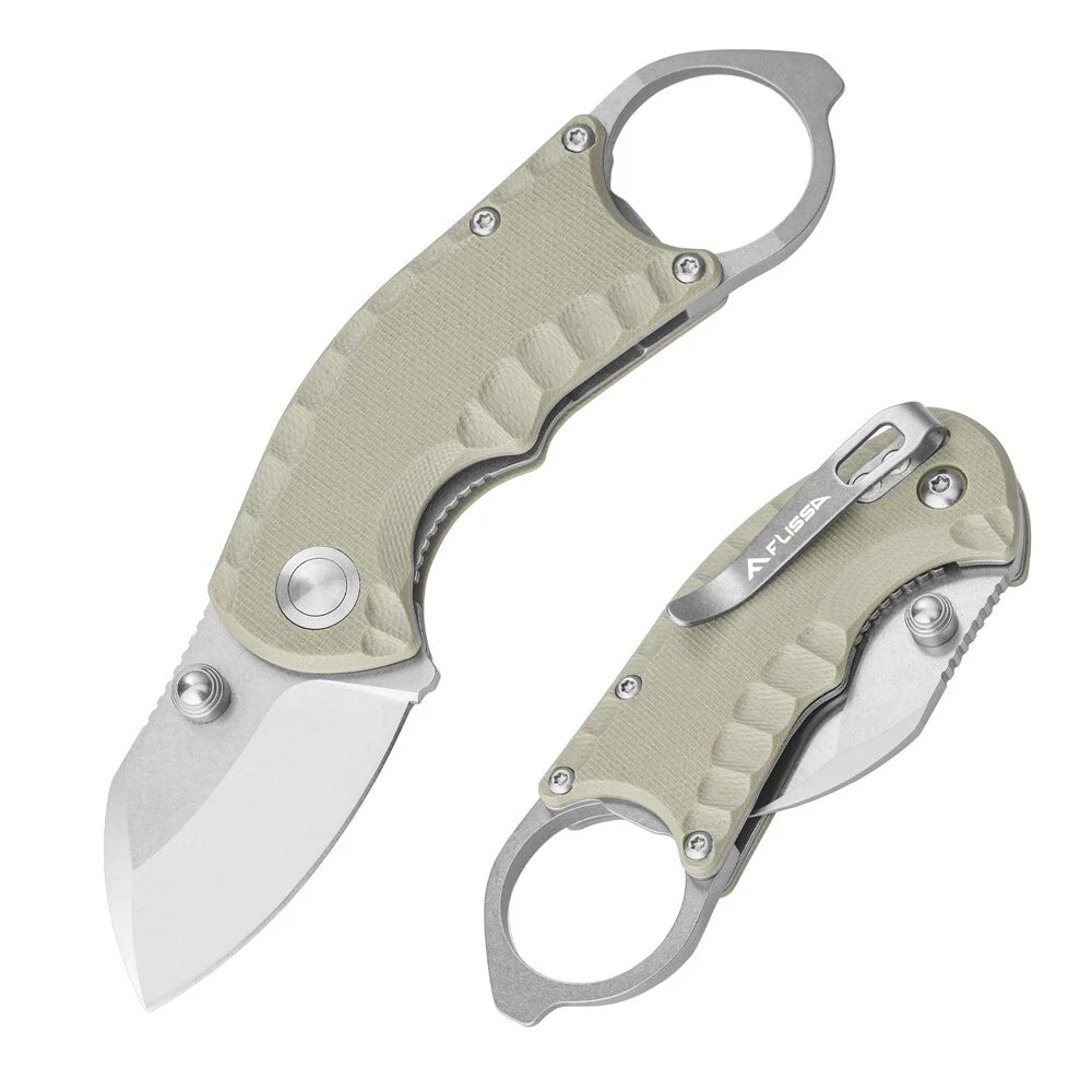 4-inch Folding Pocket Knife Tactical Liner Lock Clip Utility Knife