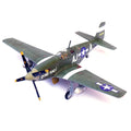 13x16cm Alloy+pc 1:72 Wwii Usaaf P-51b Mustang | Built Supply Co