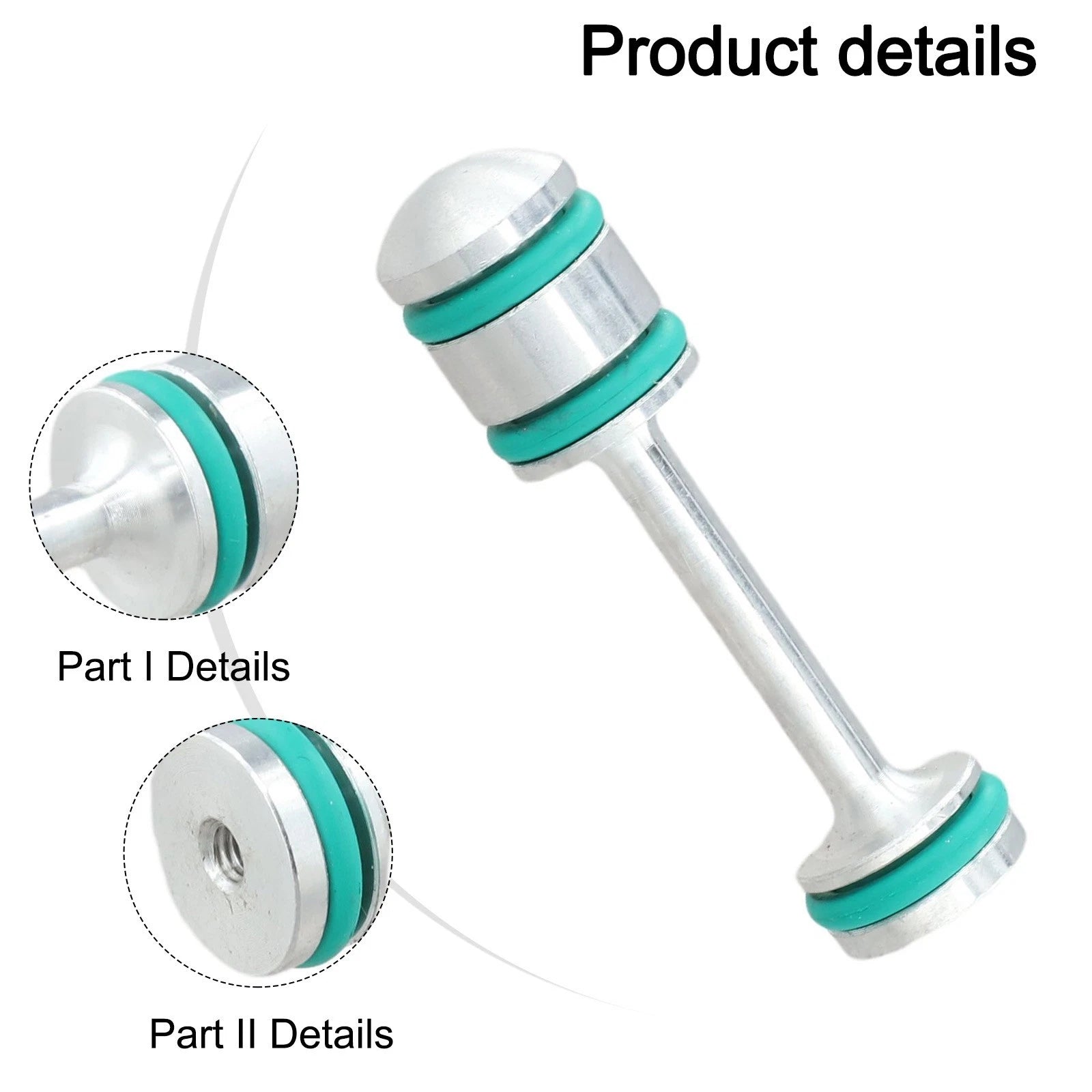 Oil Diverter Rod For Ls Engines Silver Aluminum Ls1 For Ls2 Ls3 For
