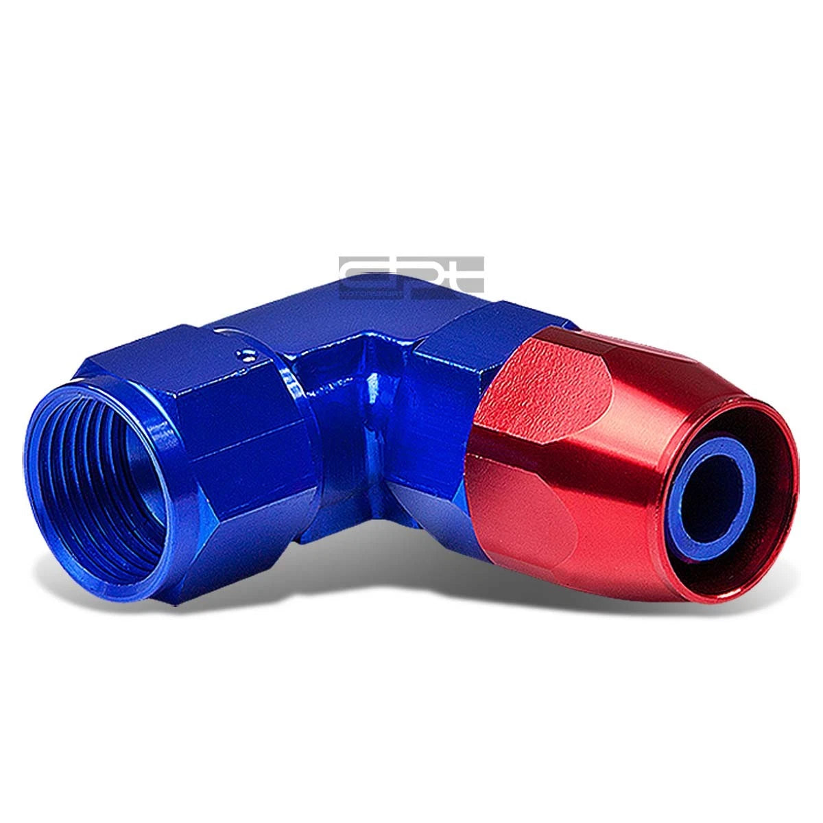 Aluminum An4 4-an Swivel/push-on Oil/fuel Line Hose 90 End
