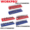 WORKPRO Magnetic Socket Organizer Set by WORKPRO