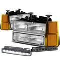 Oe Style Headlight+ambe<wbr/>r Corner+bumper+<wbr/>L | Built Supply Co