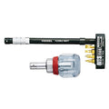 VESSEL Ratchet Stubby Screwdriver with Flexible Shaft
