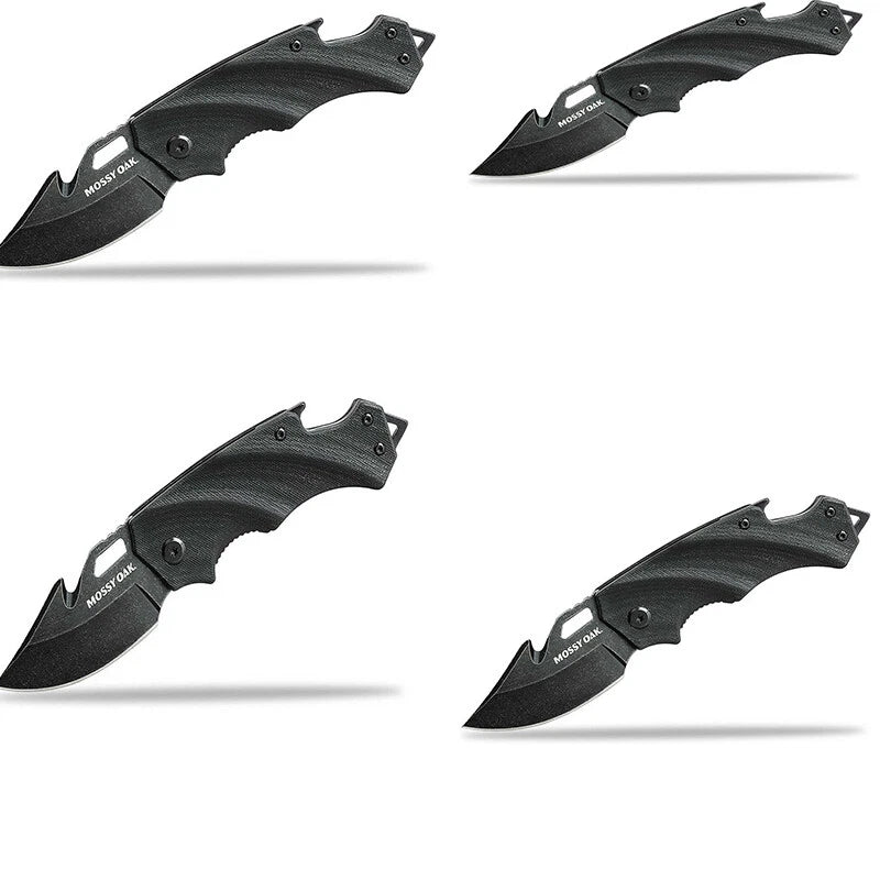 Folding Pocket Multi-tool Knife Stainless Steel Drop Point Blade W/Bottle Opener